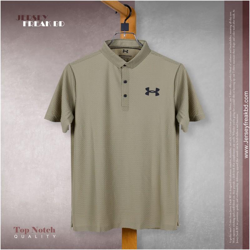 Men's Under Armour Polo T- Shirt Breathable and Comfortable Fabric For Summer Collection