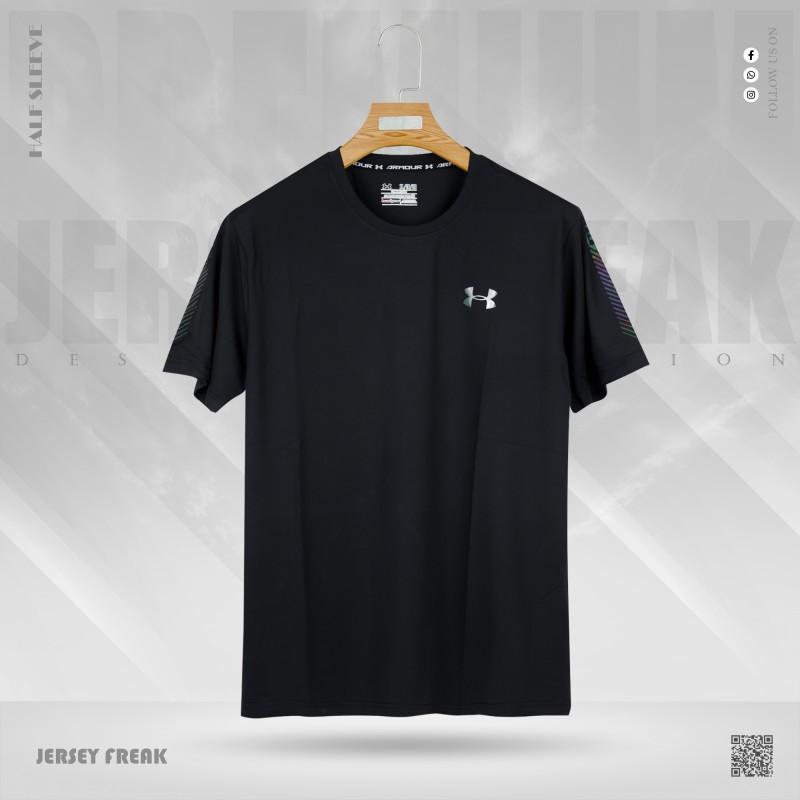 MEN REGULAR FIT BLACK T-SHIRT