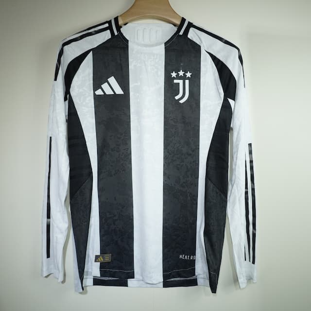 Juventus Home 24-25 Full Sleeve Match Kit Player Edition