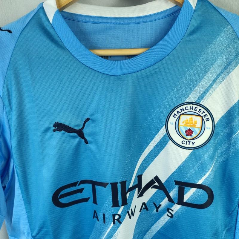 Manchester City Home Kit 25/26 Fan Half Sleeve
