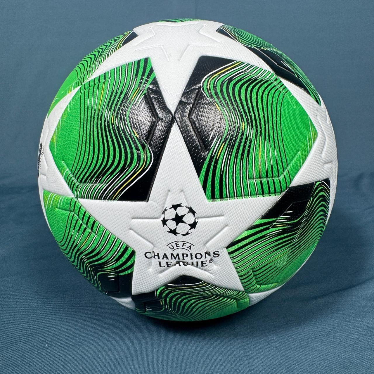 Champions League Official Ball Green & White
