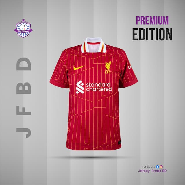 Liverpool Home 24-25 Match Kit Fan Edition