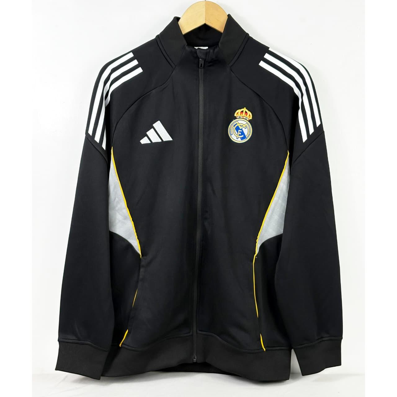 Real Madrid Black Jacket 25/26 Exclusive Winter Collection