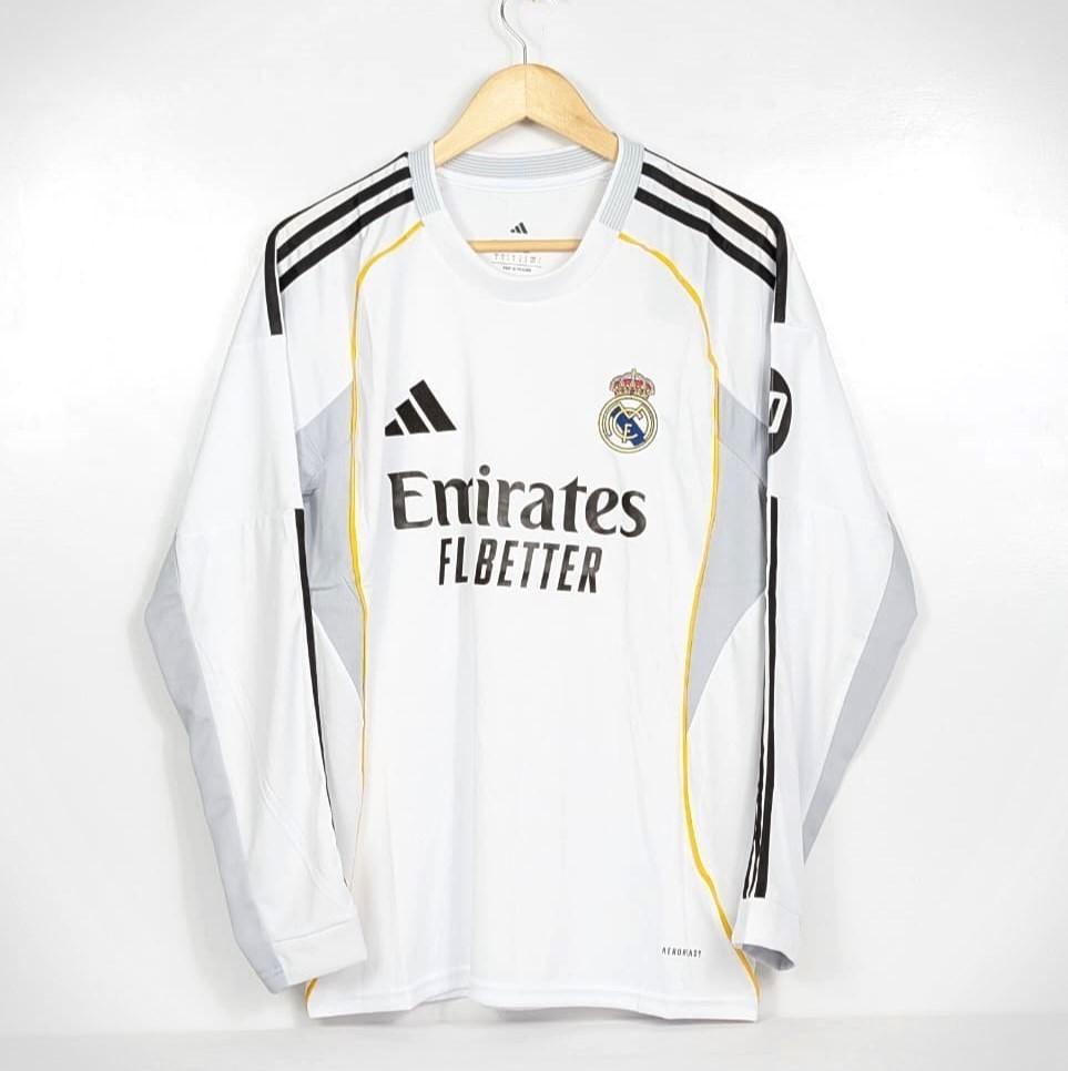Real Madrid 25/26 Home Fan Kit Full Sleeve