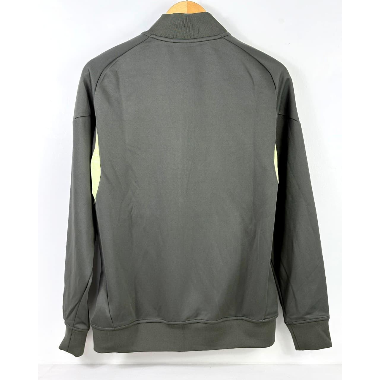 Real Madrid Gray and Pale Green Jacket 25/26 Exclusive Winter Collection