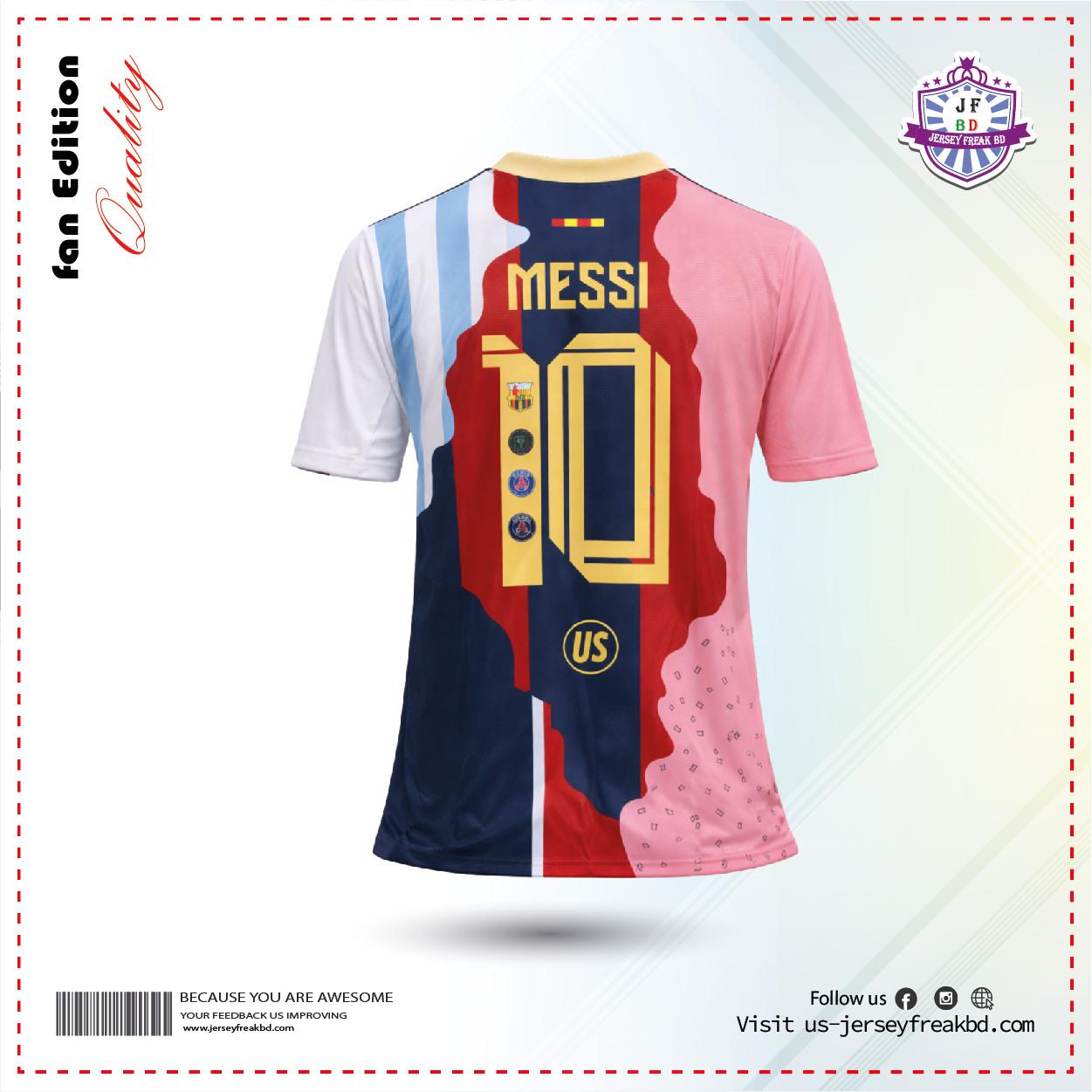 Messi Mashup Jersey