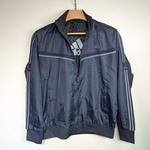 ADIDAS WINTER EXCLUSIVE MENS CASUAL JACKET TWO SIDE WEARABLE