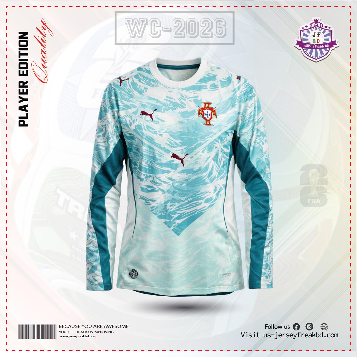 Portugal 2026 Concept  Kit Player Version Full