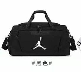 Jorden Black Duffel Bag – Stylish Sport & Travel