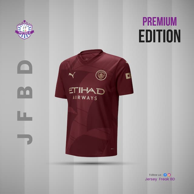 Manchester City Third 24-25 Match Kit Fan Edition