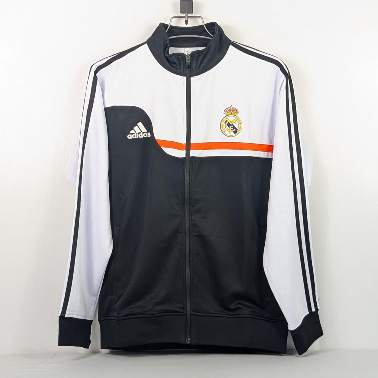 Real Madrid White and black Jacket 25/26 Exclusive Winter Collection