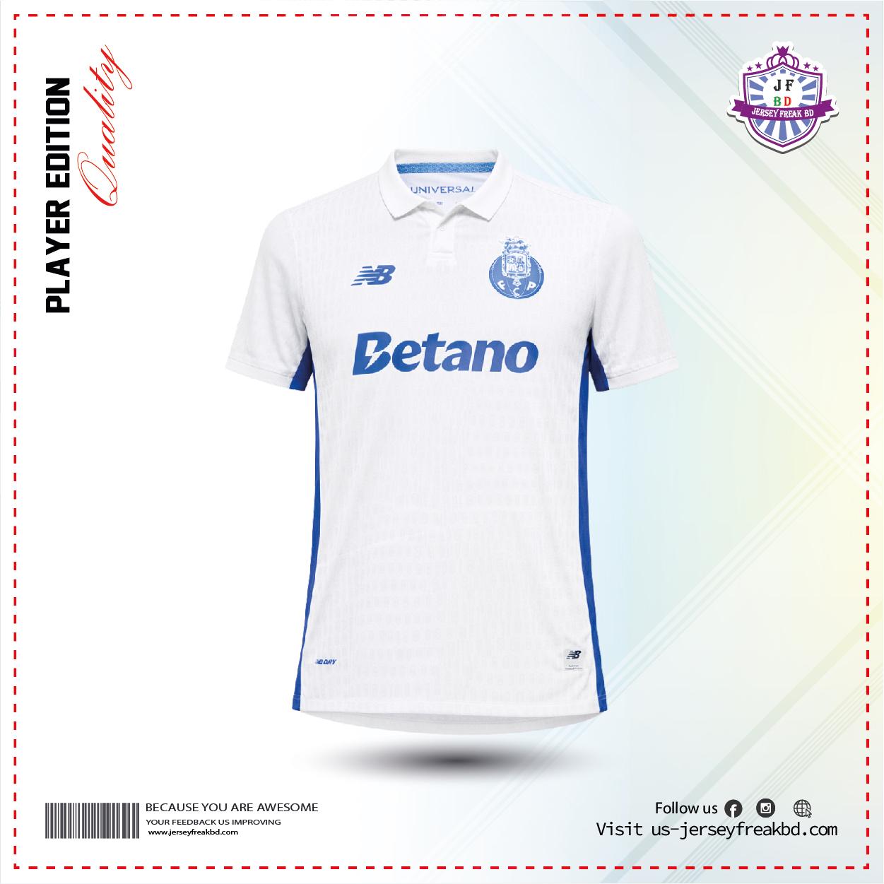 FC Porto third Kit 2025/26 Player Half