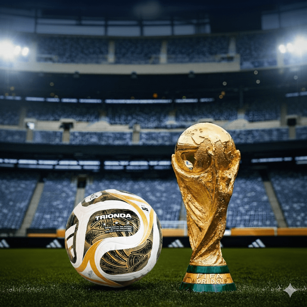 World Cup 2026 Trionda Gold Football