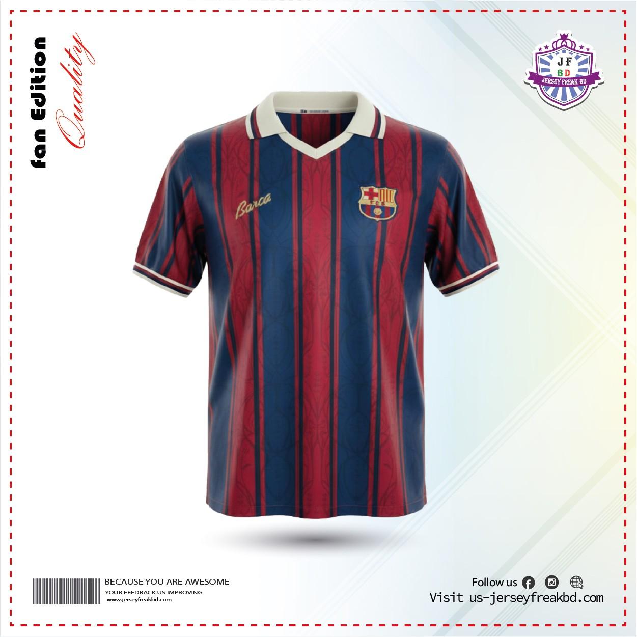 FC Barcelona 2025 Polo Half Player Version