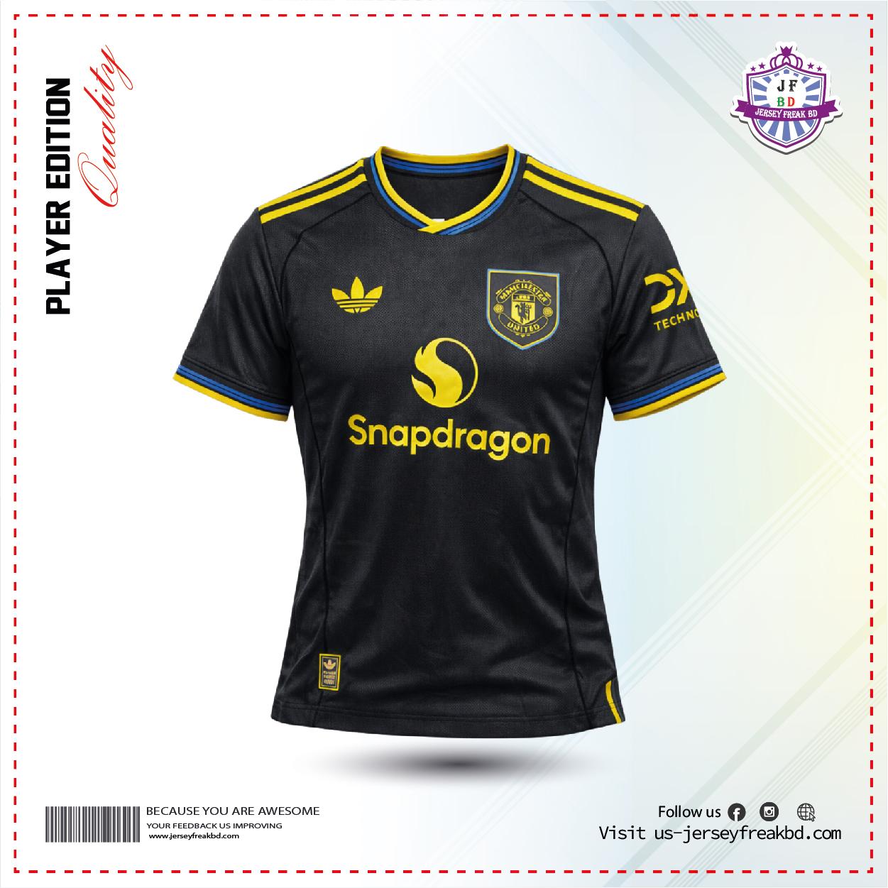 Manchester United 25-26 Third Player Half