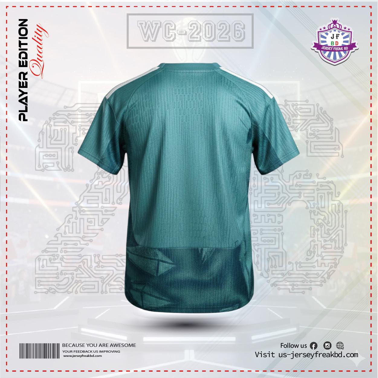 Germany 2026 World Cup Concept Kit Player Half