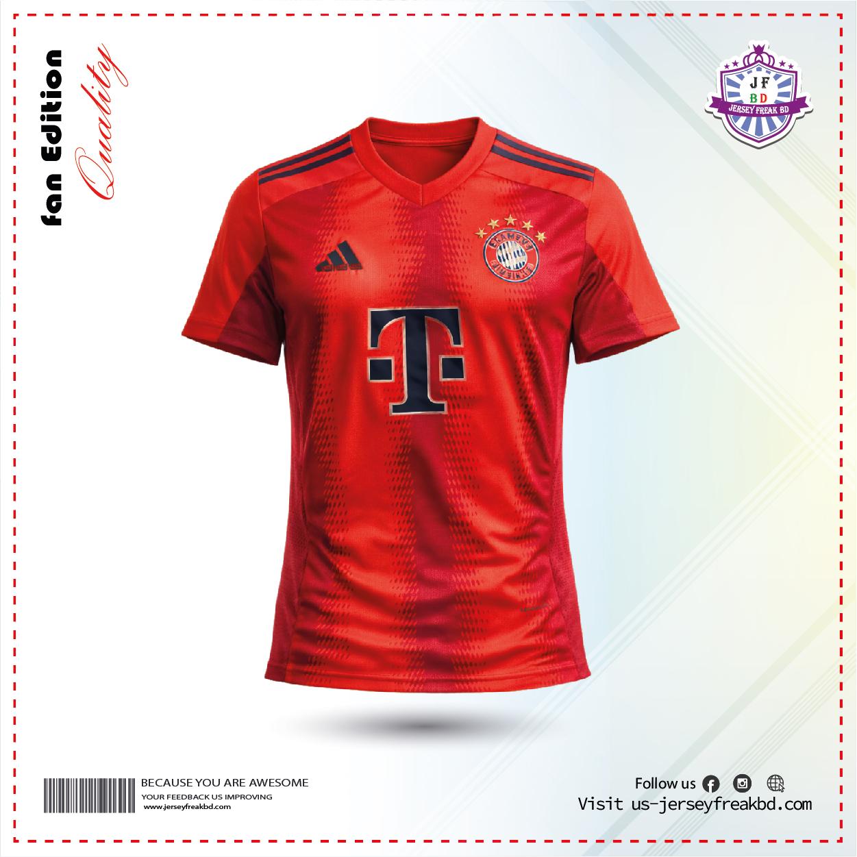 Bayern Munich Home Kit 24-25  Fan Half