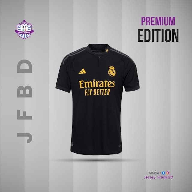 Real Madrid Third Kit  Player Version 23/24