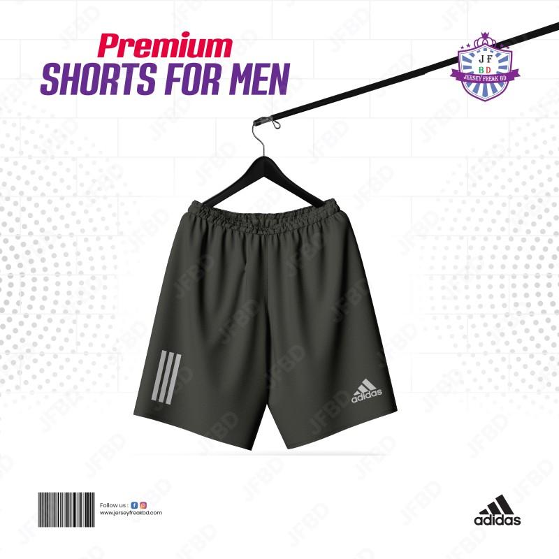 Summer Men's Sport Shorts Cool Sportswear Running Shorts Casual Bottoms Gym Fitness Training Jogging Short Pants - Olive