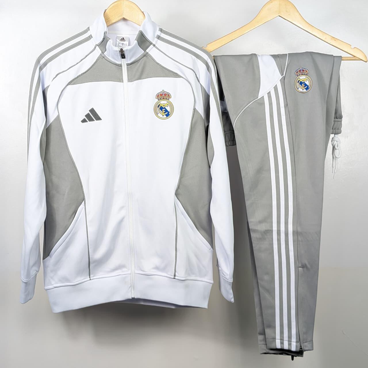 Real Madrid Anthem White Set 25/26 Exclusive Winter Collection