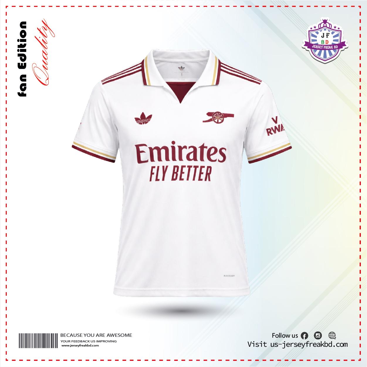 Arsenal 25-26  3rd  Kit Fan Edition Half