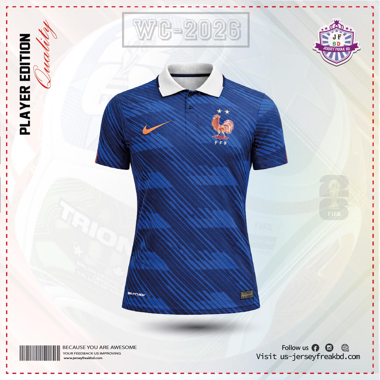France 2026 Concept Kit Player Edition