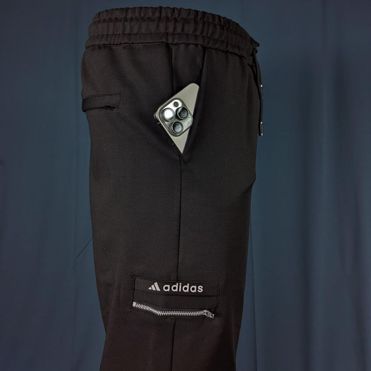 Men's Casual Trouser || Gym Pants with Zipper Pockets