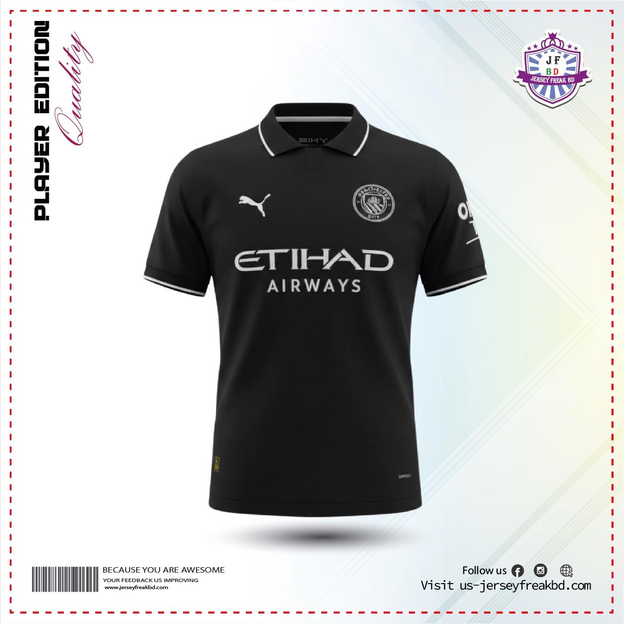 Manchester City 25/26 Away Fan kit Half
