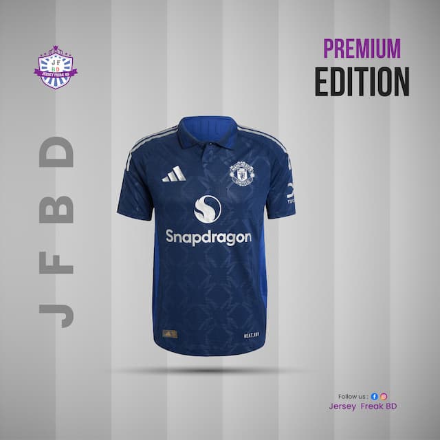 Manchester United Away 24-25 Match Kit Fan Edition