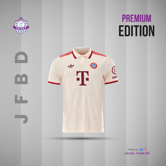 FC Bayern Munchen Third kit 24-25 Match Kit Player Version