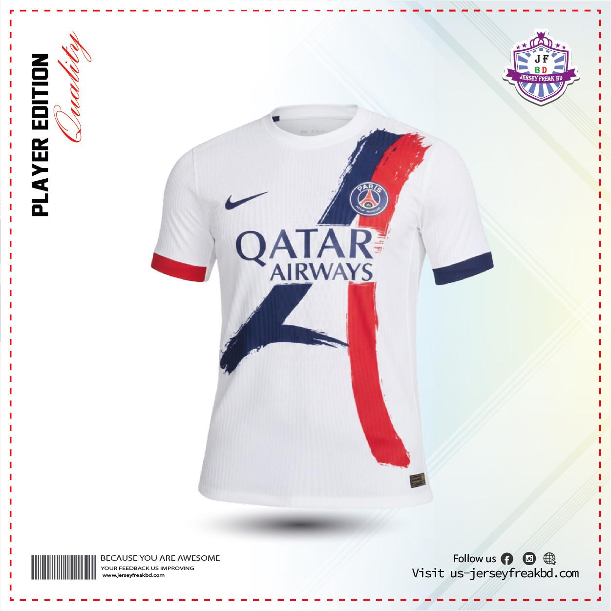 PSG Away Kit 25-26 Player Edition