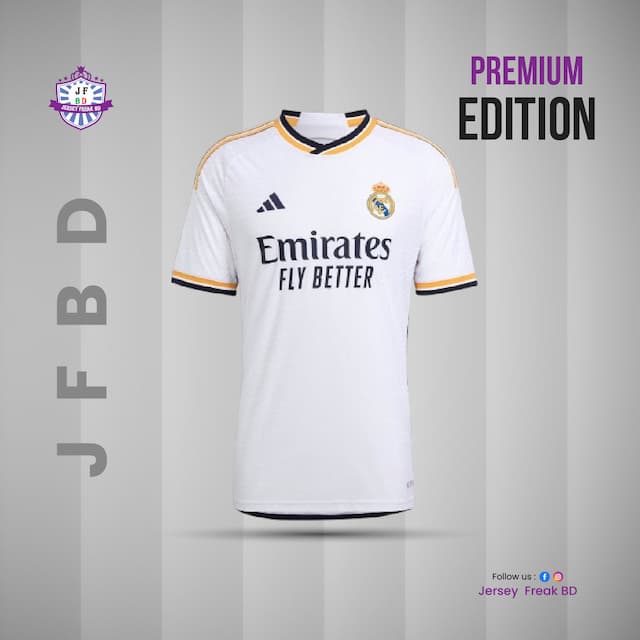 Real Madrid 23-24 Home Kit Player Edition