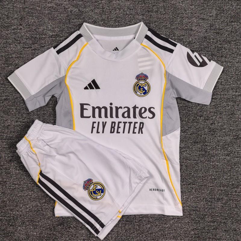 Real Madrid 25-26 Kids Home Kit