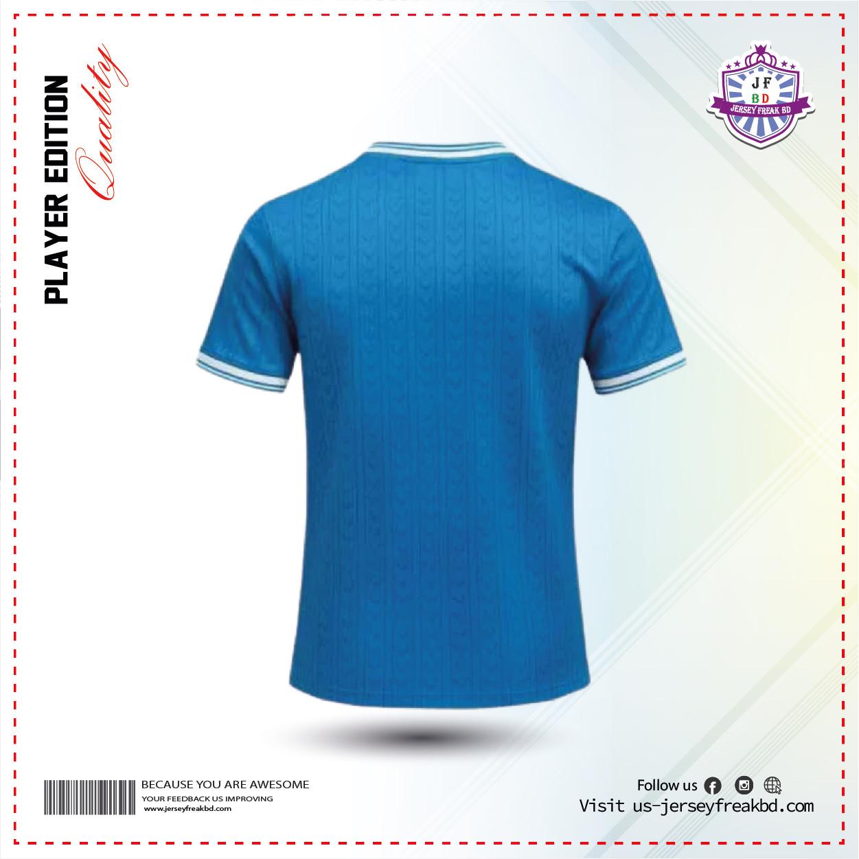 Napoli 2025/26 Home Kit Player Half