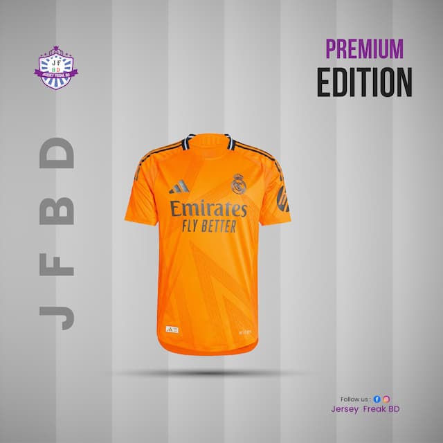 Real Madrid Away 24-25 Match Kit Fan Edition