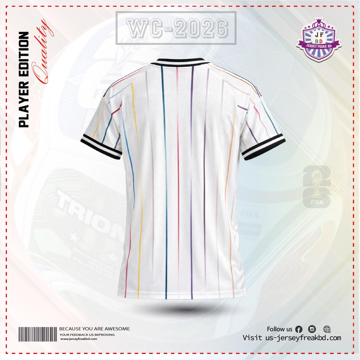 Japan 2026 World Cup Away Kit Player Version half