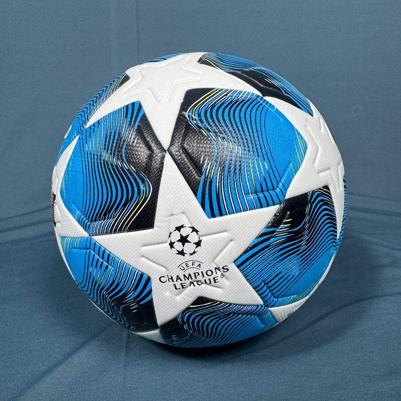 Champions League Official Ball Blue & White