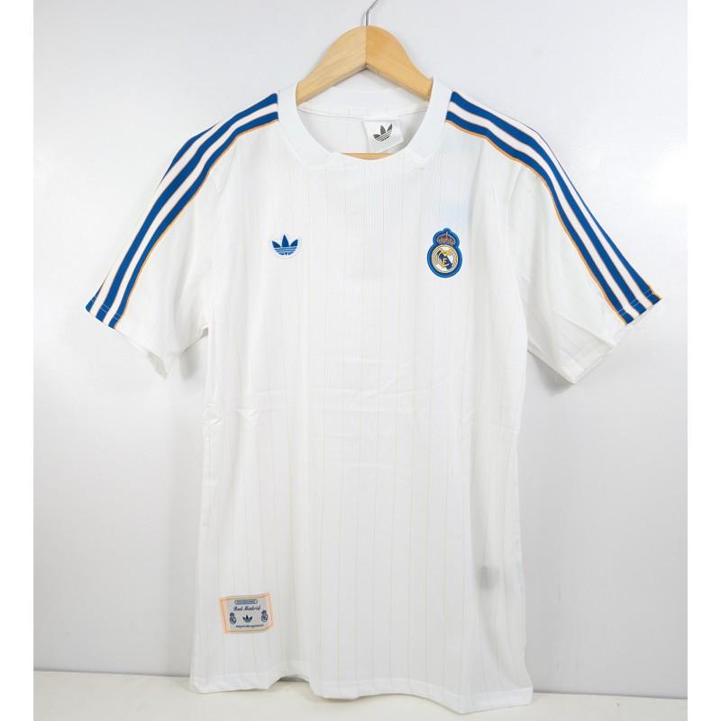 Real Madrid White Iconic 25-26  Kit Player  Half
