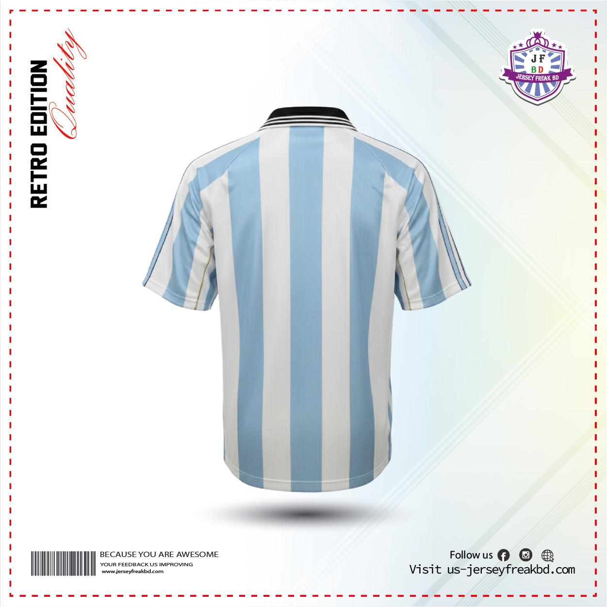 Argentina 1998-99 home  Retro