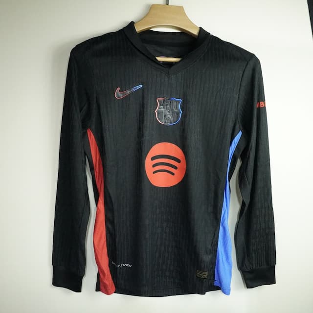 Barcelona Long Sleeve Away 24/25 Player Edition