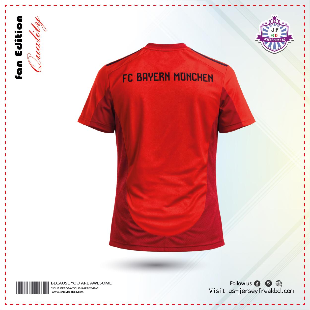 Bayern Munich Home Kit 24-25  Fan Half
