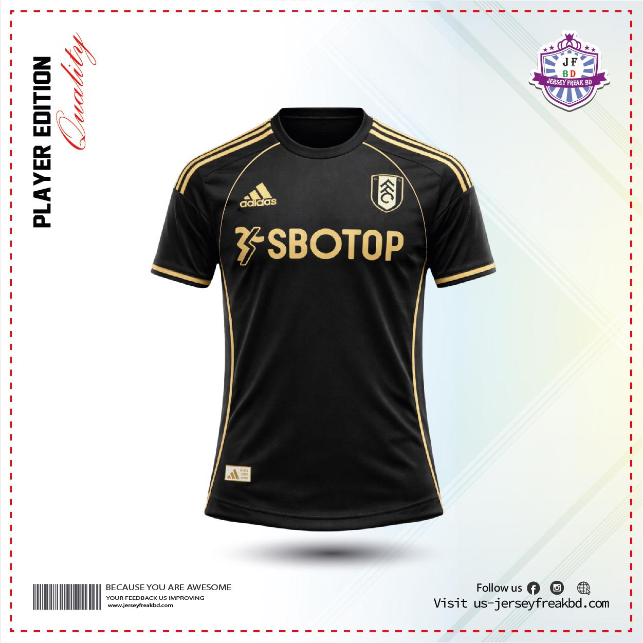 Fulham FC third Kit 2025/26 Player Half