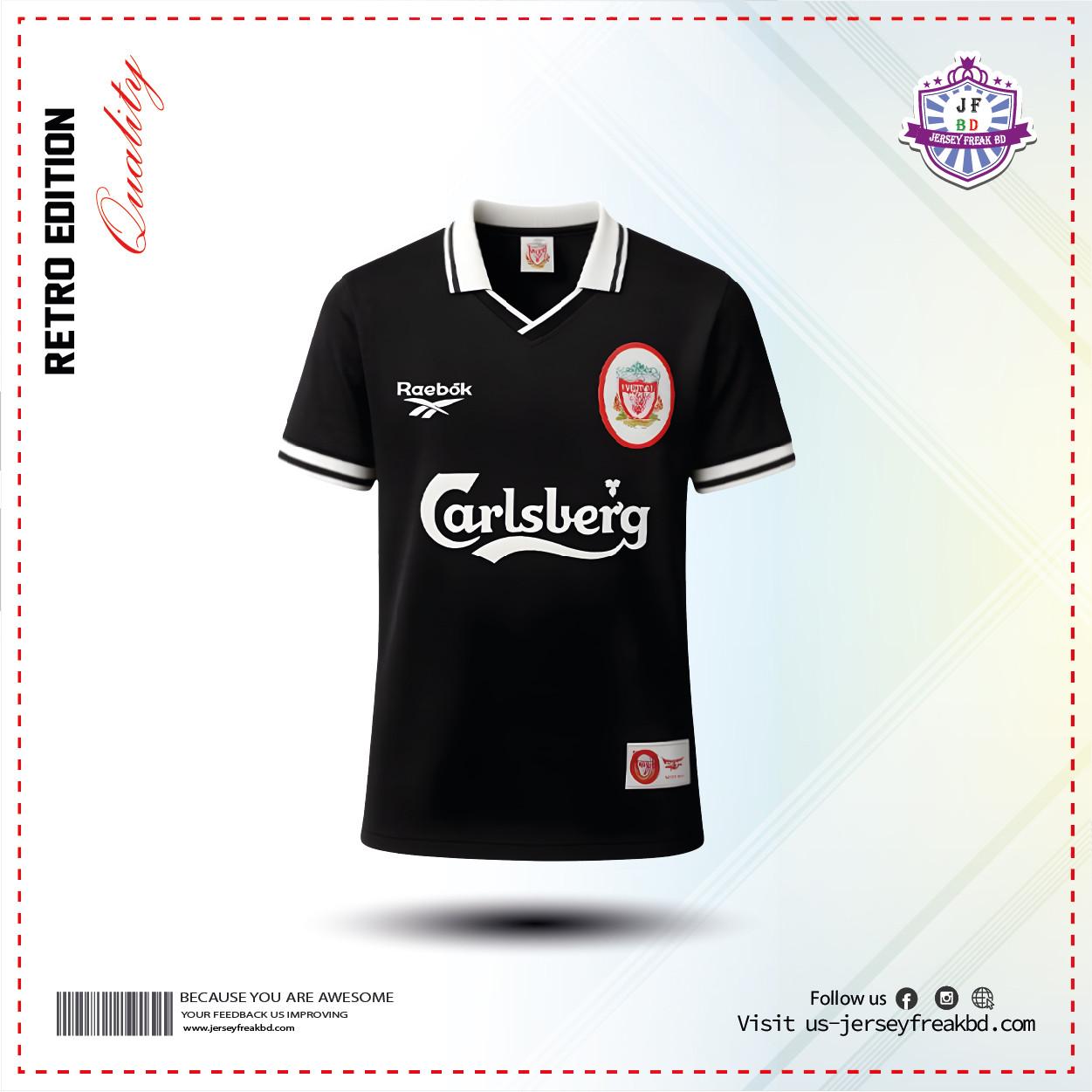 Liverpool  1996-97 Retro Third Kit Half