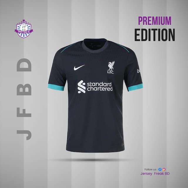 Liverpool Away 24-25 Match Kit Fan Edition