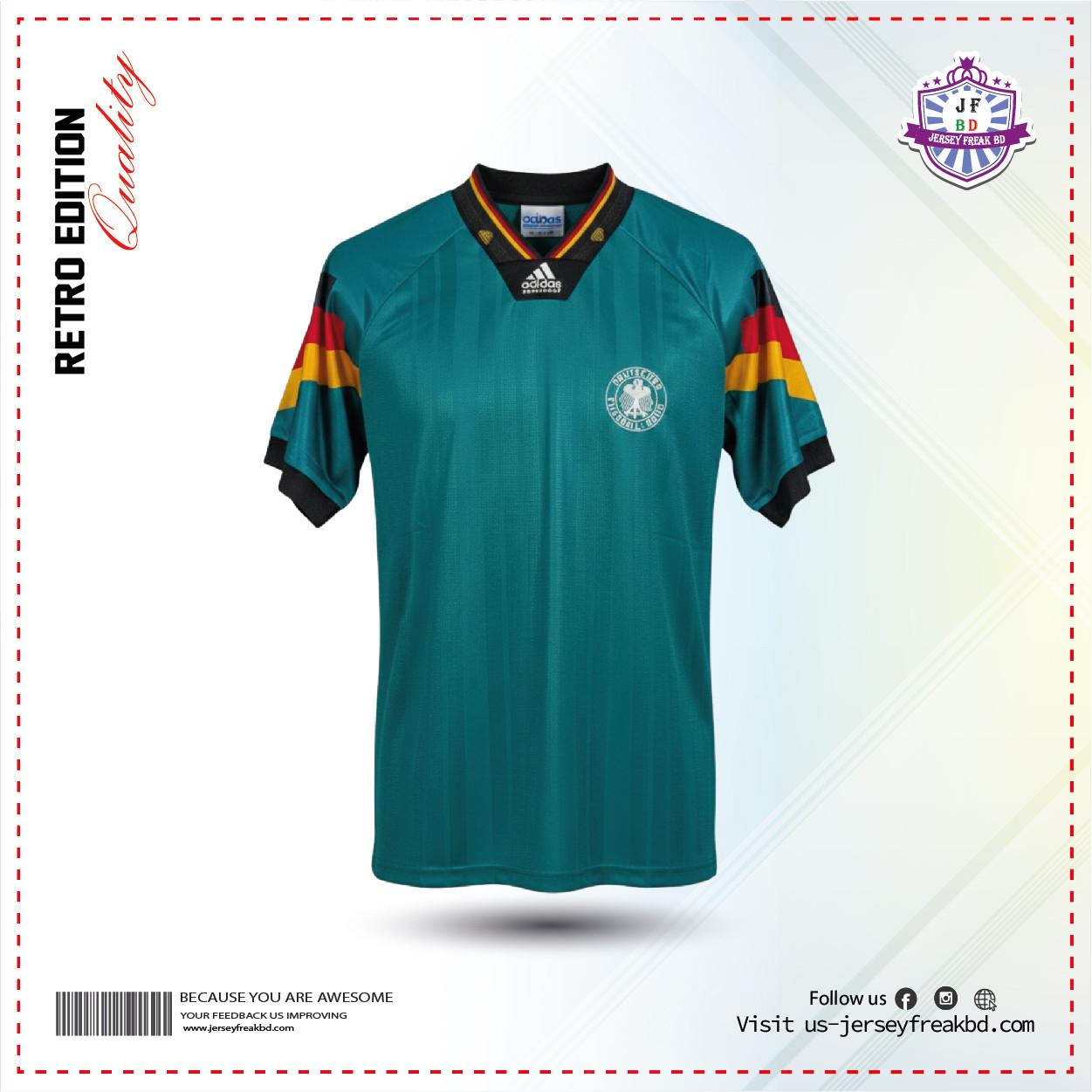 Germany  away 1992 away  Retro