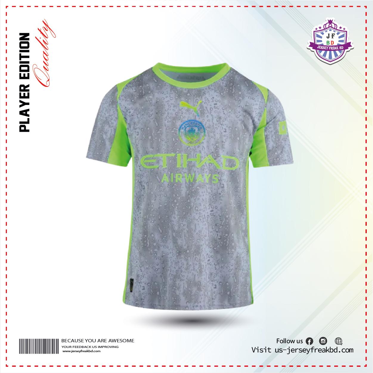 Manchester City 25-26 Third kit Player Half