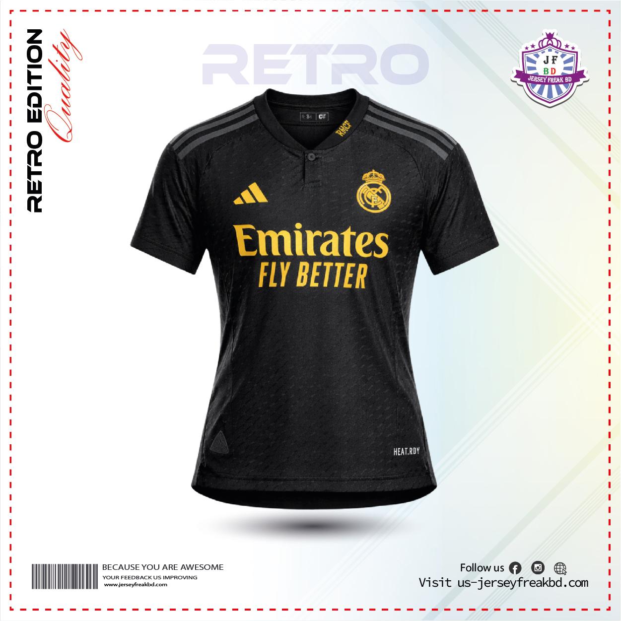 Real Madrid Third Kit 23-24 Half