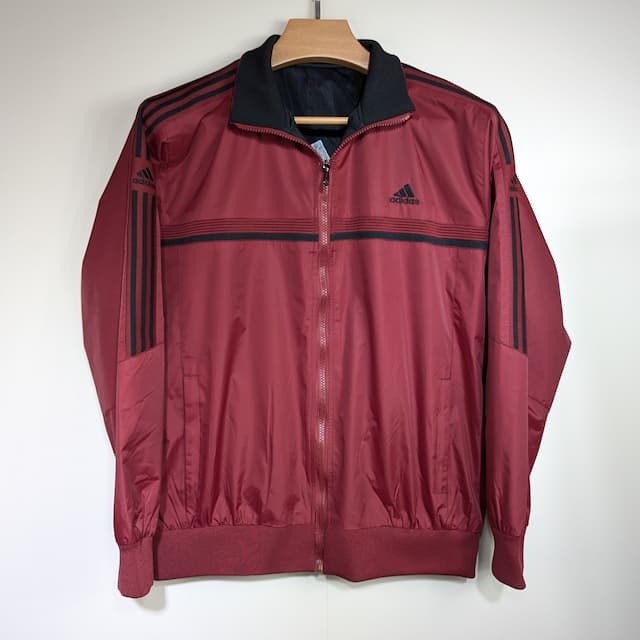 ADIDAS MENS CASUAL JACKET TWO SIDE WEARABLE