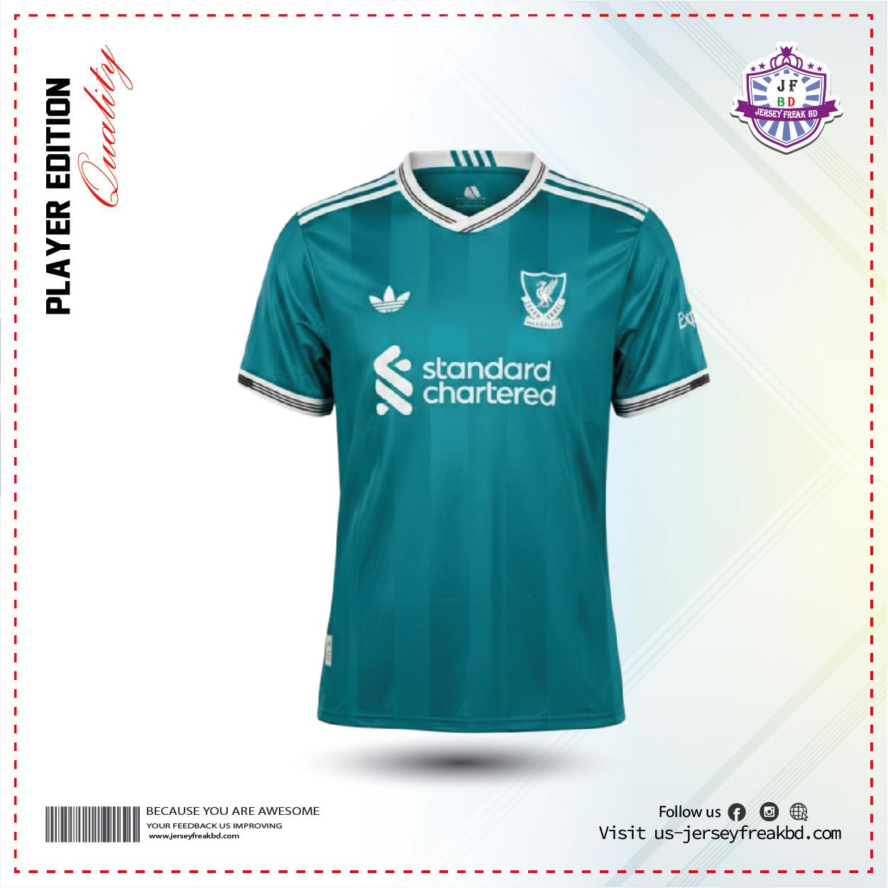Liverpool Third kit 25-26 Match Kit Player Version