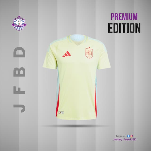 Spain Away Match Kit Player Edition 2024